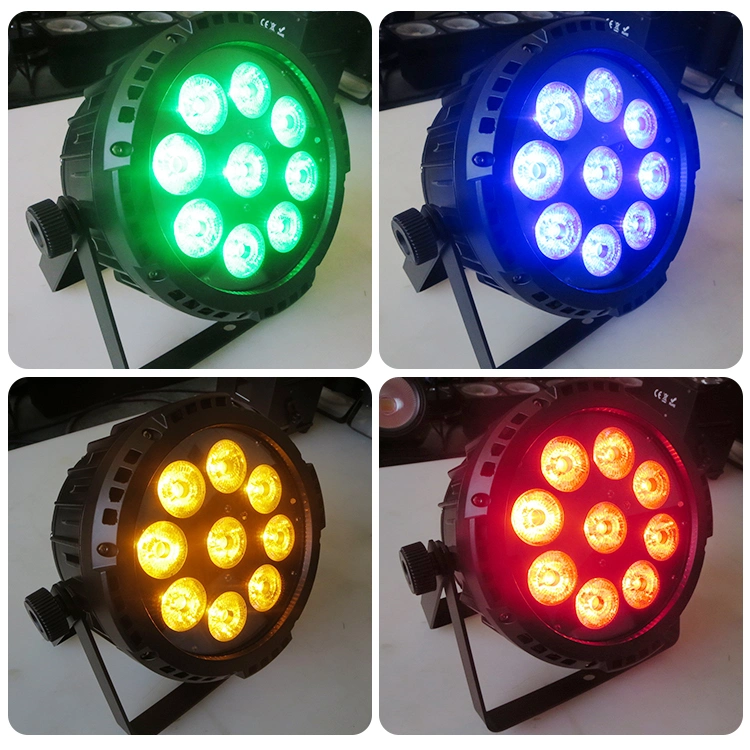 LED Stage Lights 9X15W 6in1 Battery Wireless IP65 LED PAR Cans