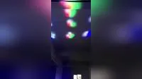 Luce a testa mobile LED Spider Beam 8X10W RGBW Mix Color DMX per DJ Disco