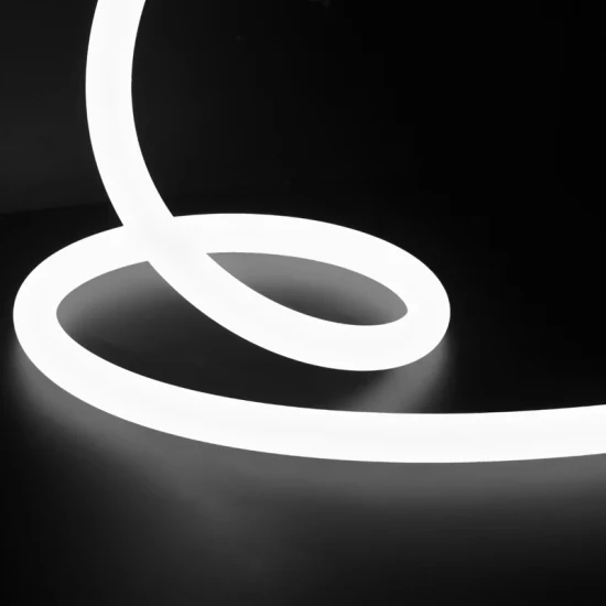 Tubo al neon flessibile a LED con angolo del fascio di 360 gradi, rotondo, 16 mm, per uso interno ed esterno